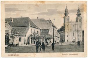 Erzsébetváros, Dumbraveni; Biserica armeneasca / Örmény templom / Armenian church (vágott / cut)