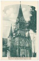 Nagysármás, Sarmasu; Biserica reformata / Református templom (Renoválás 1926) / Calvinist church (renovation 1926)