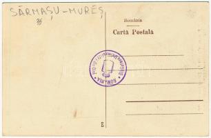 Nagysármás, Sarmasu; Biserica reformata / Református templom (Renoválás 1926) / Calvinist church (re...