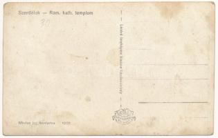 Csíkszentlélek, Csík-Szentlélek, Leliceni; Római katolikus templom. Lénárd fényképész kiadása / Cath...