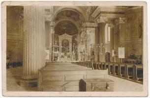 1944 Felsőbánya, Baia Sprie; Római katolikus templom, belső / Catholic church, interior (EB)