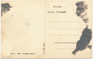 Kolibica, Colibita; Baia in munte / Bad im Gebirge / Fürdő a hegyekben / spa, bathers (ragasztónyom ...