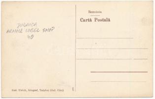 Gyergyótölgyes, Tölgyes, Tulghes, Tulghies; Fő utca, Arnold Lobelüzlete / Strada principala / main s...