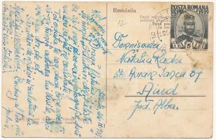 1939 Szelistye, Salistea Sibiului, Saliste; Liceul Comercial, Gimnaziul Mixt, Hotel Comunal, Baia Co...