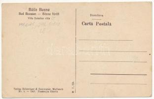 Báznafürdő, Baile Bazna, Bad-Baassen; Villa Soterius / villa, spa (fa)