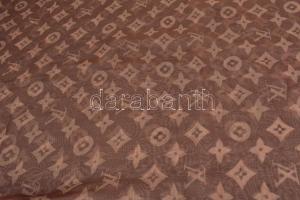 Louis Vuitton jellegű sál, tartójában