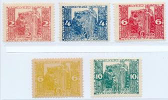 Hadisegélyező hivatal 5 db segélybélyeg