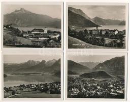 Salzkammergut, Perlen aus dem Salzkammergut. 10 Aufnahmen mit 6 der schönsten Seen - 10 mini non-PC ...