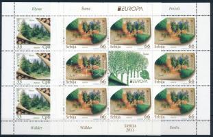 Europa CEPT: Forest minisheet set, Europa CEPT: Erdő kisív sor