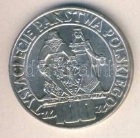 Lengyelország 1966. 100Zl Ag "Millenium" T:BU