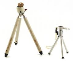 2 darab fényképezőgép állvány, jó állapotban