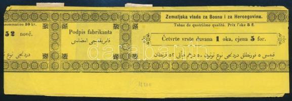 Bosznia Hercegovina dohány zárszalag