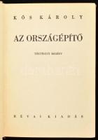 Kós Károly: Az országépítő. Történeti regény. Bp., 1936, Révai, 438 p. Kiadói festett, illusztrált e...