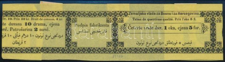 Bosznia Hercegovina dohány zárszalag