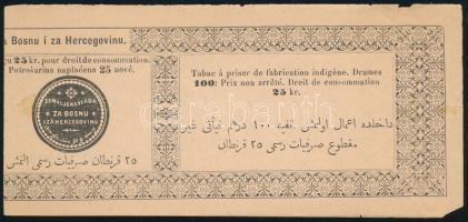 Bosznia Hercegovina dohány zárszalag
