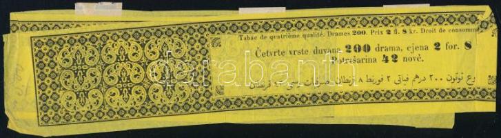 Bosznia Hercegovina dohány zárszalag