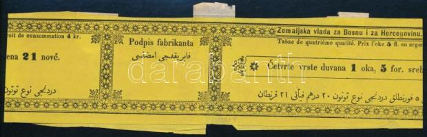 Bosznia Hercegovina dohány zárszalag