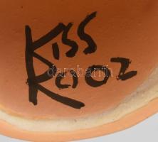 Kiss Roóz Ilona (1920-2010): Lány. Jelzett, minimális kopással, m: 20 cm