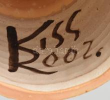 Kiss Roóz Ilona (1920-2010): Olvasó nő. Jelzett, talpánál kopással, m: 19 cm