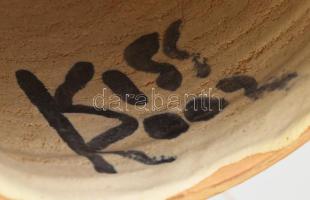 Kiss Roóz Ilona (1920-2010): Szoknyás hölgy. Jelzett, talpánál kopással, m: 37 cm