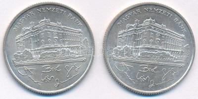 1993. 200Ft Ag "MNB" (2x) T:AU,XF Adamo F13