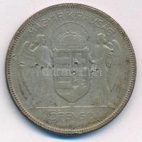 1930. 5P Ag "Horthy jobbra" T:F több ü., ph.
Adamo P8