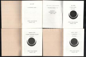 Keleti Vallások sorozat 4 füzete: Gaál Ernő: Az egyiptomi vallás; Komoróczy Géza: Az ókori Mezopotám...