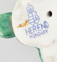 Herendi hal, letört uszonnyal, jelzéssel, m: 4,5 cm