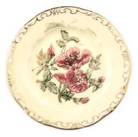 Zsolnay Exclusive virágmintás ékszeres tálka, jelzett, hibátlan, d: 8,5 cm