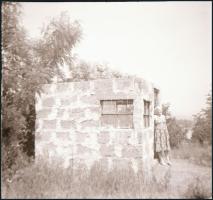 cca 1935 és 1960 között készült felvételek sokféle témáról, 201 db vintage NEGATÍV Fekete György (19...