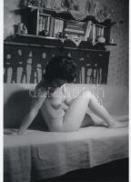 cca 1978 ,,Nem jött el", Marinkay István (1920-?) veszprémi fotóművész hagyatékából 1 db modern nagyítás, 21x15 cm