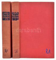 Zarek, Otto: Egy nép szerelme. Kossuth Lajos életregénye. I-II. köt. Ford.: Sebestyén Károly és Horváth Zoltán. Herczeg Ferenc előszavával. Bp., [1935], Rózsavölgyi és Társa, 263 p.; 268-565 p. Kiadói egészvászon-kötés, nagyrészt jó állapotban, kissé fakó gerinccel, ex libris-szel (vitéz Siménfalvy Sándor).