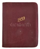 1939 Siemens Taschen Kalender, német nyelvű zsebnaptár / notesz, bejegyzésekkel