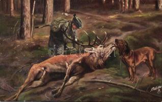 Hunting scene