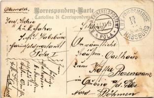 1915 SMS Gäa/Gaea (ex SS Fürst Bismarck) torpedó anyahajó, tengeralattjáró ellátóhajó és lakóhajó es...