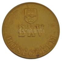 ~1970. "BKV Hűségérem" bronz emlékérem dísztokban (36mm) T:AU patina, ph