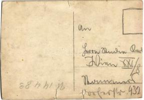 SMS PELIKAN az Osztrák-Magyar Haditengerészet raktárhajója matrózai megfigyelő és jelző gyakorlaton ...