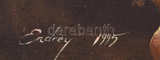 Endrey-Nagy Attila (1967-): Csendélet. Olaj, vászon, jelezve balra lent. Dekoratív fakeretben, 70x60...