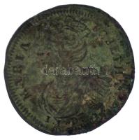 Német Államok / Nürnberg ~1730. "II. Frigyes Ágost / Mária Jozefa" Cu zseton T:XF patina
...