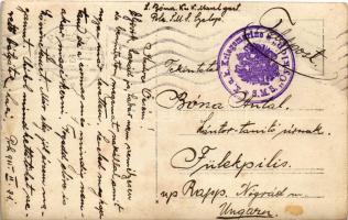 1915 Pola, Üdvözlet a magyar fiúktól az SMS Cyclop (Cyklop) osztrák-magyar haditengerészet műhelyhaj...