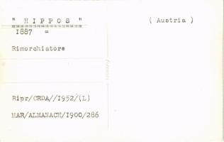 1952 SMS HIPPOS osztrák-magyar haditengerészet vontatóhajója / K.u.K. Kriegsmarine / Austro-Hungaria...