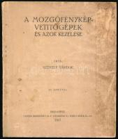 Székely Sándor: A mozgófényképvetítőgépek és azok kezelése. Bp., 1921., Thália Műintézet Rt., 76 p.+14 sztl. lev. Korabeli reklámokkal. Kiadói papírkötés, foltos.