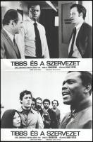 cca 1971 ,,Tibbs és a szervezet" című amerikai bűnügyi film jelenetei és szereplői, 8 db vintag...