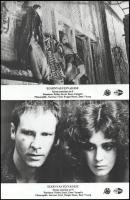 cca 1982 ,,Szárnyas fejvadász" című amerikai sci-fi jelenetei és szereplői, 8 db vintage produk...