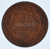 1868KB 1kr Cu "Angyalos címer" T:F 
Adamo M4.1