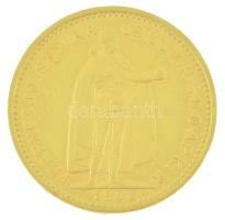 1903KB 10K Au "Ferenc József" Körmöcbánya (3,36g/0.900) T:AU,XF / Hungary 1903KB 10 Korona Au "Franz Joseph I" Kremnitz (3,36g/0.900) C:AU,XF Adamo K8.