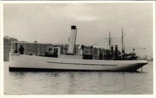 SMS POLYPHEM osztrák-magyar haditengerészet tendere / K.u.K. Kriegsmarine / Austro-Hungarian Navy tender. repro photo