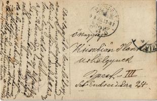 1918 Abbazia, Opatija; fürdőzők csoportképe a strandon / beach, bathers, H. Porkert photo