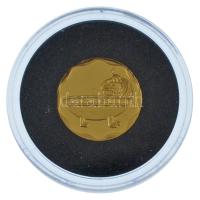 DN "Történelmünk aranykincsei / Nagyszentmiklósi kincs" kétoldalas Au emlékérem kapszulába...