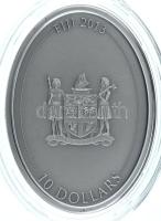 Fidzsi-szigetek 2013. 10$ Ag "Gladiator - Gladiatrix" részben multicolor, dísztokban, tanú...